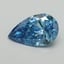 1.01 Ct. Fancy Vivid Blue Pear Lab Grown Diamond