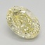 1.25 Ct. Fancy Intense Yellow Oval Lab Grown Diamond