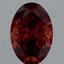2.17 Ct. Fancy Deep  Orange Oval Lab Grown Diamond