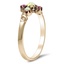 The Zerlina Ring, smalltop view on a hand
