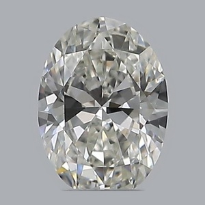 Oval diamond — real photo