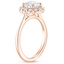 14K Rose Gold Calla Diamond Ring (1/3 ct. tw.), smallside view