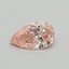 0.31 Ct. Fancy Vivid Pink Pear Lab Grown Diamond