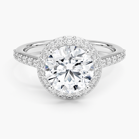 Halo Diamond Ring