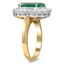 The Valaree Ring, smalltop view on a hand