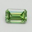 1.04 Ct. Fancy Vivid Green Emerald Lab Grown Diamond