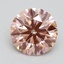 2.55 Ct. Fancy Intense Pink Round Lab Grown Diamond