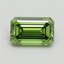 1.03 Ct. Fancy Vivid Green Emerald Lab Grown Diamond