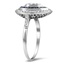 The Wisdom Ring, smalltop view on a hand