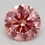 2.31 Ct. Fancy Vivid Pink Round Lab Grown Diamond
