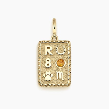 Story Rectangular Charm