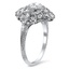 The Alanna Ring, smalltop view on a hand