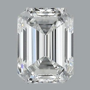 Emerald diamond — real photo