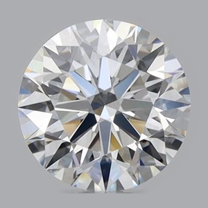 Round diamond — real photo