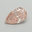 0.53 Ct. Fancy Intense Pink Pear Lab Grown Diamond