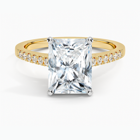 18K Yellow Gold Sonora Diamond Ring
