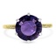 Edwardian Amethyst Cocktail Ring