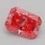 2.08 Ct. Fancy Vivid Pink Radiant Lab Grown Diamond