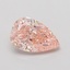 0.74 Ct. Fancy Vivid Pink Pear Lab Grown Diamond