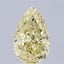 1.89 Ct. Fancy Yellow Pear Lab Grown Diamond
