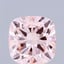 2.74 Ct. Fancy Intense Pink Cushion Lab Grown Diamond