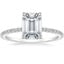 Platinum Demi Three-Quarter Coverage Diamond Ring (1/3 ct. tw.), smalltop view