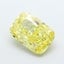 5.03 Ct. Fancy Intense  Yellow Cushion Lab Grown Diamond