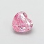 1.04 Ct. Fancy Intense  Pink Heart Lab Grown Diamond
