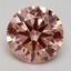 2.40 Ct. Fancy Intense Pink Round Lab Grown Diamond
