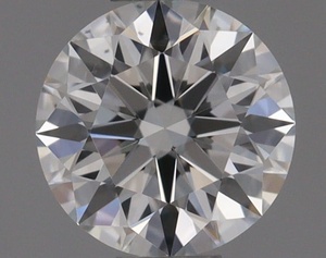 Round diamond — real photo