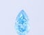 1.03 Ct. Fancy Vivid Blue Pear Lab Grown Diamond
