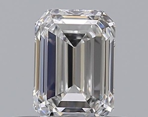 Emerald diamond — real photo