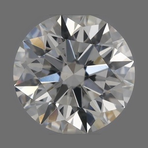 Round diamond — real photo