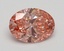 2.50 Ct. Fancy Vivid Pink Oval Lab Grown Diamond