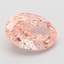 1.67 Ct. Fancy Vivid Pink Oval Lab Grown Diamond