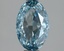 1.81 Ct. Fancy Vivid Blue Oval Lab Grown Diamond