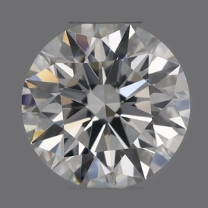 Round diamond — real photo