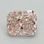 7.79 Ct. Fancy Intense Pink Radiant Lab Grown Diamond