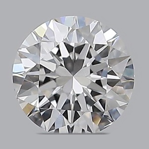 Round diamond — real photo