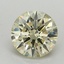 1.55 Ct. Fancy Light Yellow Round Lab Grown Diamond