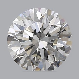 Round diamond — real photo