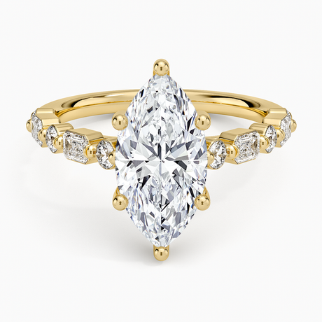 Kensington Half Coverage Diamond Ring