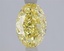 1.57 Ct. Fancy Intense  Yellow Oval Lab Grown Diamond