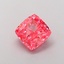 2.01 Ct. Fancy Vivid Pink Cushion Lab Grown Diamond