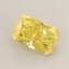 0.85 Ct. Fancy Vivid Yellow Radiant Lab Grown Diamond