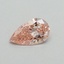 0.30 Ct. Fancy Vivid Pink Pear Lab Grown Diamond