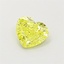 0.56 Ct. Fancy Intense Yellow Heart Lab Grown Diamond