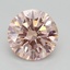 2.09 Ct. Fancy Intense Pink Round Lab Grown Diamond
