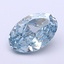 1.96 Ct. Fancy Vivid  Blue Oval Lab Grown Diamond