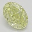 1.71 Ct. Fancy Yellow Oval Diamond